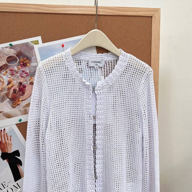 CHANEL 26S OPEN KNIT CARDIGAN STYLE 1243