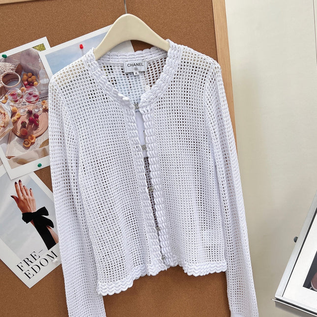 CHANEL 26S OPEN KNIT CARDIGAN STYLE 1243