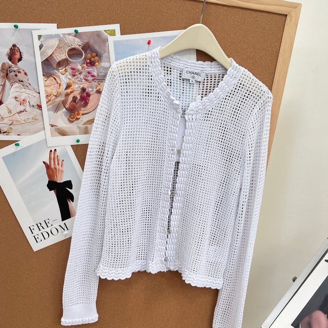 CHANEL 26S OPEN KNIT CARDIGAN STYLE 1243