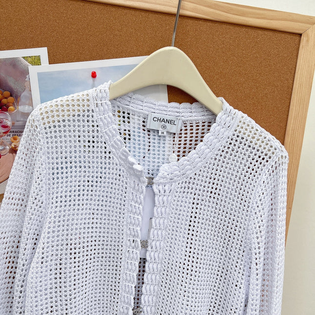 CHANEL 26S OPEN KNIT CARDIGAN STYLE 1243