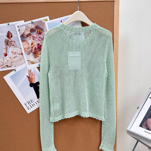 CHANEL 26S OPEN KNIT CARDIGAN STYLE 1242