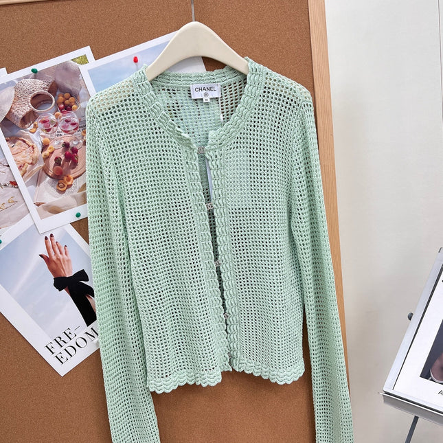 CHANEL 26S OPEN KNIT CARDIGAN STYLE 1242