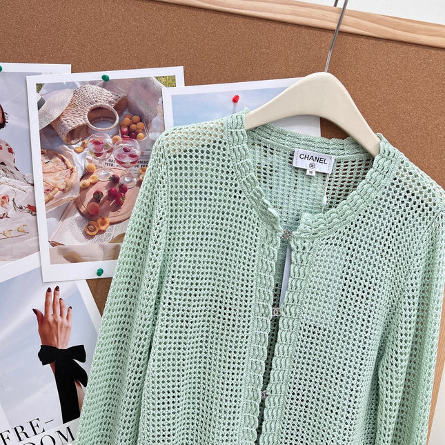 CHANEL 26S OPEN KNIT CARDIGAN STYLE 1242