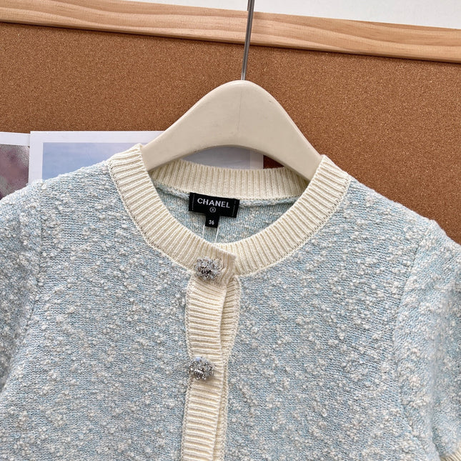 CHANEL 26S SHORT-SLEEVE KNIT POLO 1310