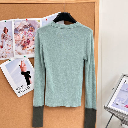 LOEWE 26S LONG-SLEEVE KNIT TOP 670
