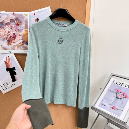 LOEWE 26S LONG-SLEEVE KNIT TOP 670