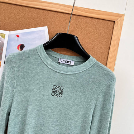 LOEWE 26S LONG-SLEEVE KNIT TOP 670