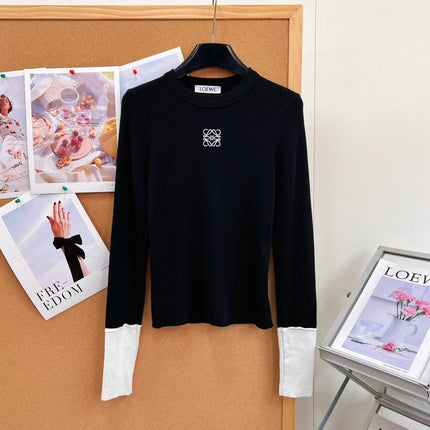 LOEWE 26S LONG-SLEEVE KNIT TOP 669