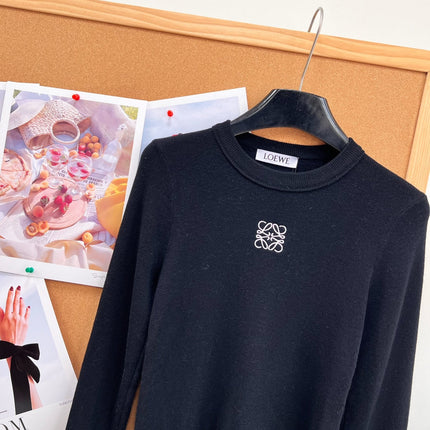 LOEWE 26S LONG-SLEEVE KNIT TOP 669
