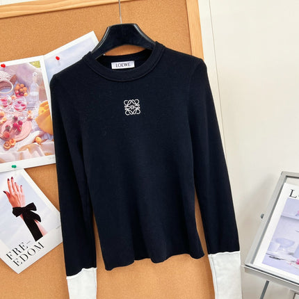 LOEWE 26S LONG-SLEEVE KNIT TOP 669