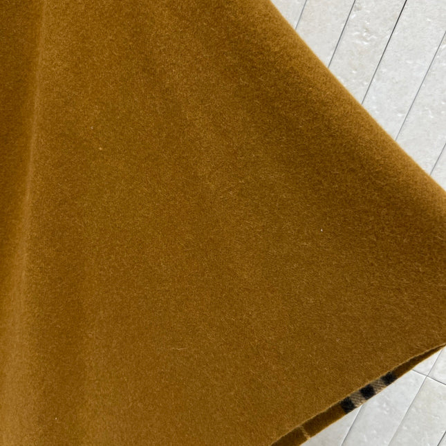 BURBERRY 25S FRINGED WOOL SHAWL 4866