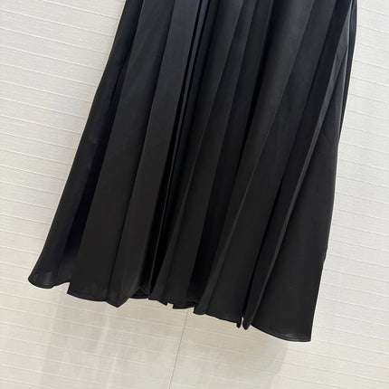 Loewe Dress Black Polyester Fiber