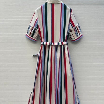 LA DOUBLEJ COTTON SHIRT DRESS 268353