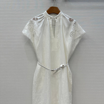 MAX MARA LINEN DRESS 268250