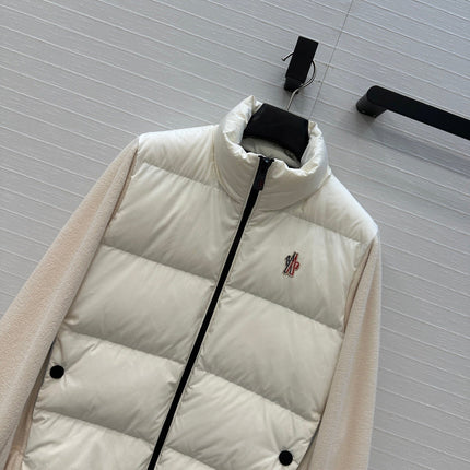 MONCLER 25S SHEARLING AND DOWN JACKET 233