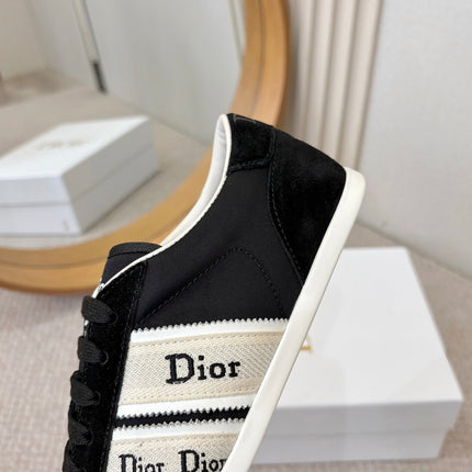 DIOR 26S SNEAKERS IN BLACK SUEDE