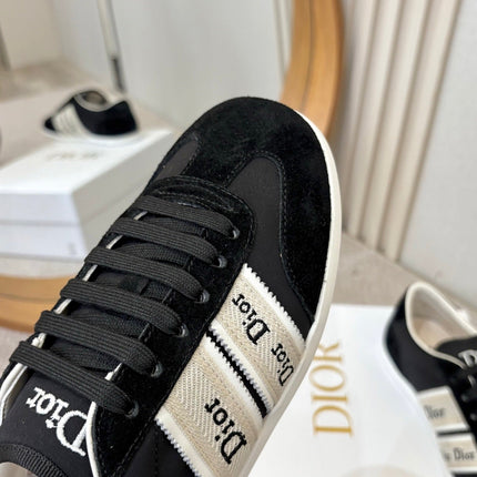 DIOR 26S SNEAKERS IN BLACK SUEDE
