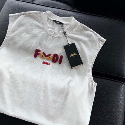 FENDI 26S SLEEVELESS T-SHIRT 157