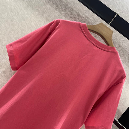 CELINE ROUND-NECK PRINTED T-SHIRT 274670