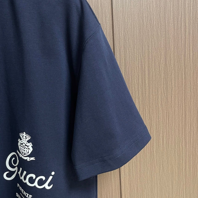 GUCCI 26S SHORT-SLEEVE CREWNECK T-SHIRT 393