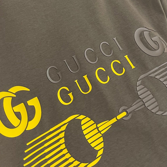GUCCI 26S SHORT-SLEEVE CREWNECK T-SHIRT 387