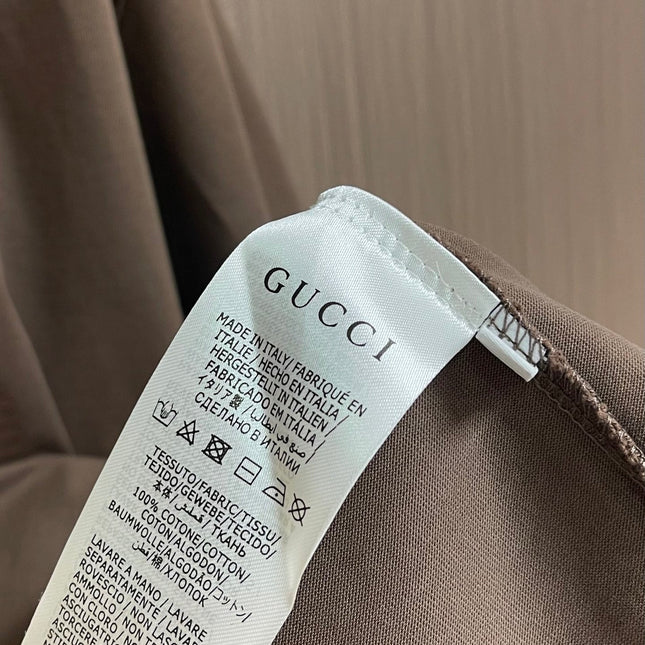 GUCCI 26S SHORT-SLEEVE CREWNECK T-SHIRT 387