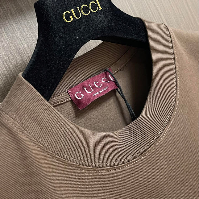 GUCCI 26S SHORT-SLEEVE CREWNECK T-SHIRT 387