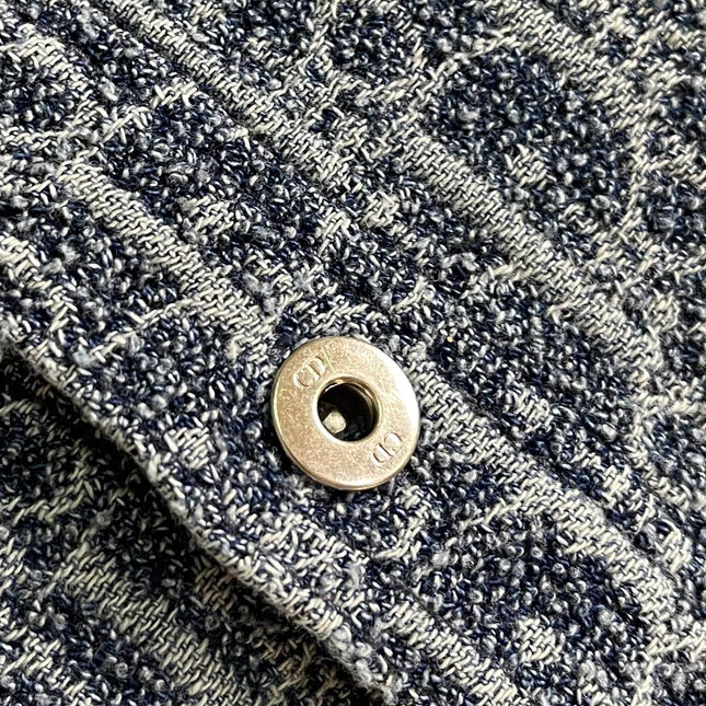 DIOR 26S JACQUARD DENIM SHIRT 1297