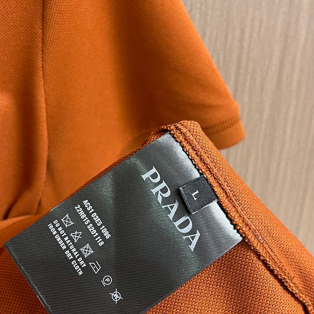 PRADA 26S SHORT-SLEEVE POLO SHIRT STYLE 930