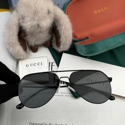 AVIATOR FRAME SUNGLASSES G1702 IN METAL