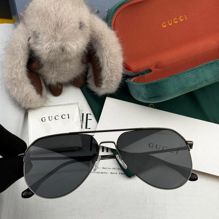 AVIATOR FRAME SUNGLASSES G1702 IN METAL