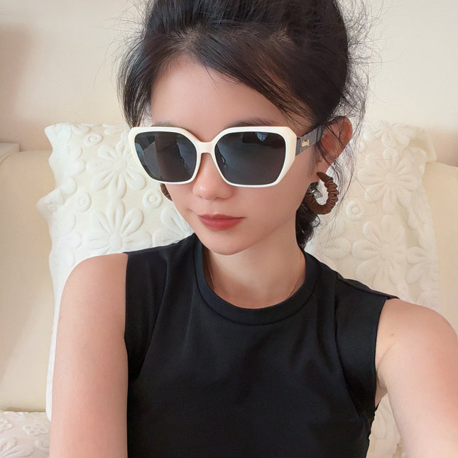 SQUARE SUNGLASSES L7132 IN ACETATE
