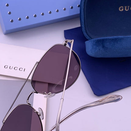 GUCCI 26S AVIATOR FRAME IN METAL 424702
