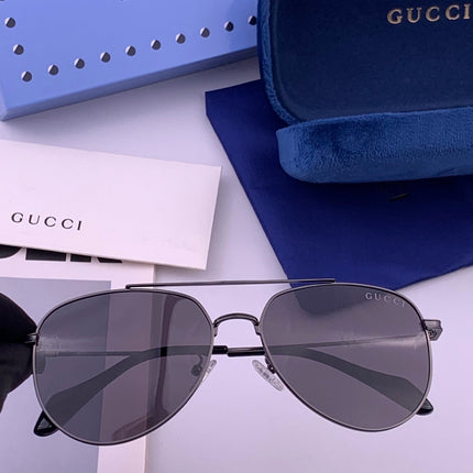 GUCCI 26S AVIATOR FRAME IN METAL 424703