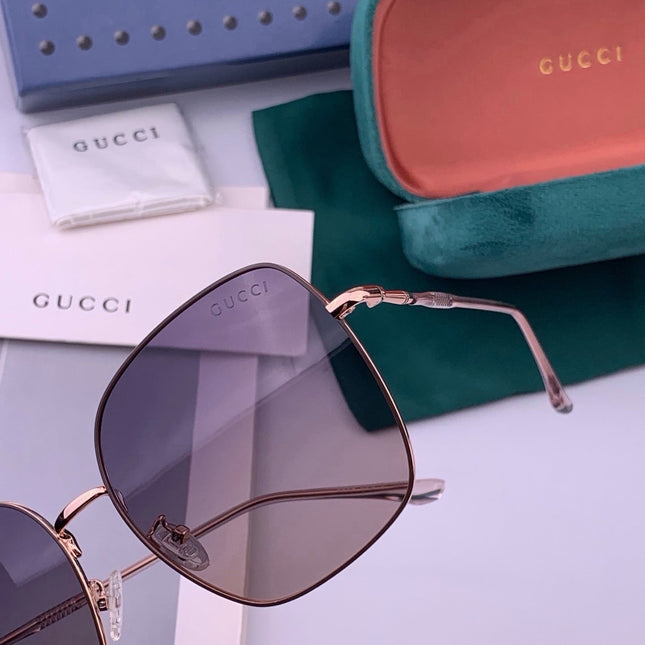 GUCCI 26S SQUARE FRAME IN METAL 426414