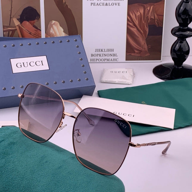 GUCCI 26S SQUARE FRAME IN METAL 426414