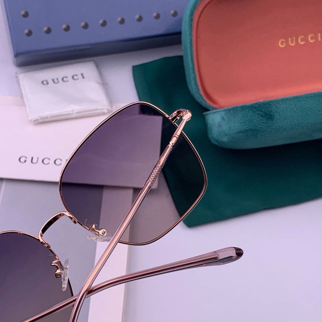 GUCCI 26S SQUARE FRAME IN METAL 426414