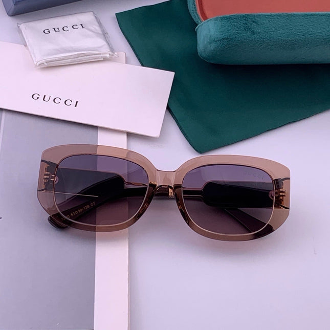 GUCCI 26S RECTANGULAR FRAME IN ACETATE 426416