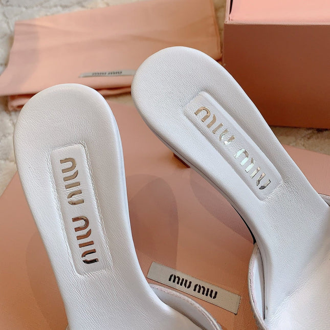 White High - Heels Diamond Sheepskin