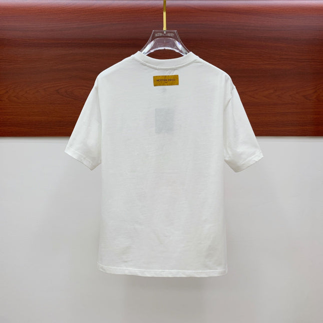 LV WHITE PURE COTTON T-SHIRT 238882