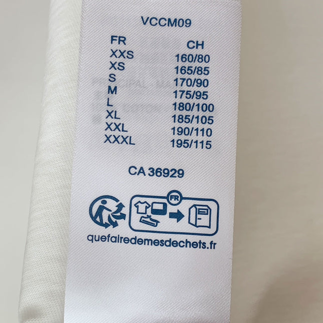 LV T-SHIRT IN WHITE COTTON STYLIZED LOGO 238872