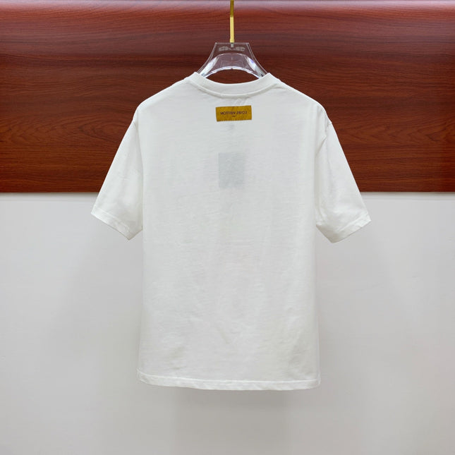LV T-SHIRT IN WHITE PURE COTTON 238886