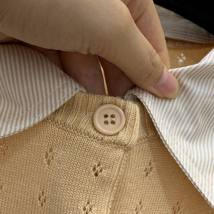 MIUMIU 26S KNIT COLLAR CARDIGAN 1320