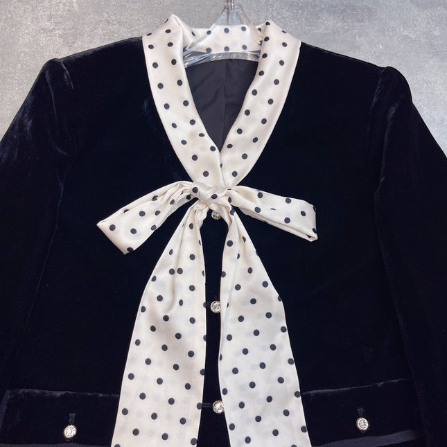 MIUMIU TOP AND SKIRT SET STYLE 775