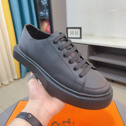 HM IRWIN SNEAKER BLACK CALFSKIN