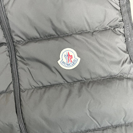 MONCLER SLEEVELESS DOWN VEST IN BLACK