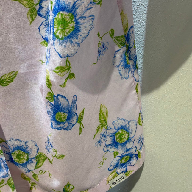 PRADA 26S SHORT-SLEEVE BOW-TIE SHIRT STYLE 988