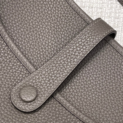 HM 26S EVELYNE BAG 29CM IN DARK BROWN CALFSKIN