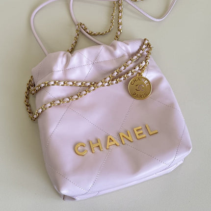 CC HOBO MINI 20CM CANDY LAMBSKIN
