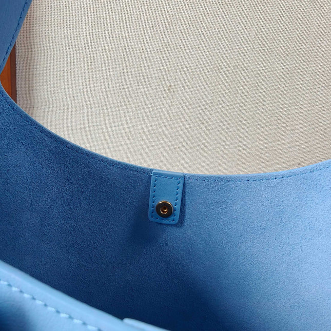 CELINE 26S HOBO BAG 31 IN SKY BLUE CALFSKIN
